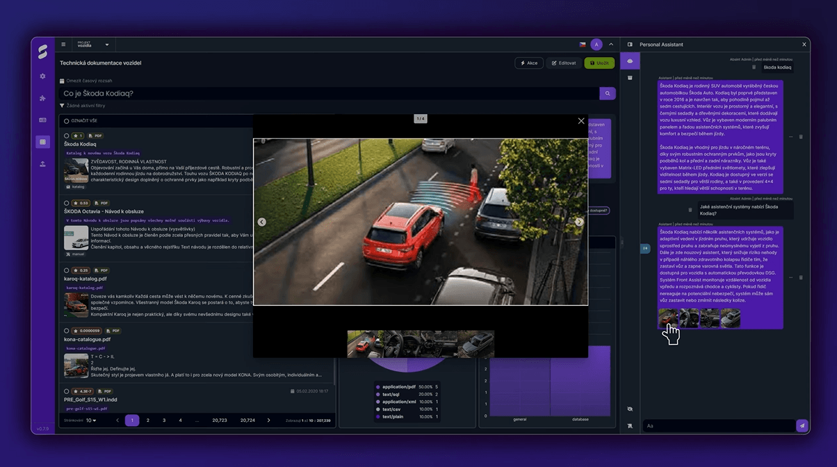 Využití řešení LISSA pro analýzu interní dokumentace